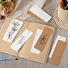 SOFPLATE 120Pcs 2 Colors Paper Blank Bookmarks AJEW-SP0001-25-4