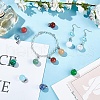 Round Gemstone Pendants G-FH0001-12P-5