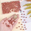 Olycraft 4 Strands Synthetic Lava Rock Beads Strands G-OC0004-22B-01-3