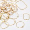 Olycraft Alloy Open Back Bezel Pendants PALLOY-OC0002-81-4