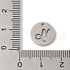 Non-Tarnish 201 Stainless Steel Charms STAS-E217-10P-08-3