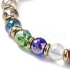 Bling Color Glass Beads Stretch Bracelets BJEW-JB07245-4