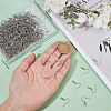 Beebeecraft 400Pcs 316 Surgical Stainless Steel Hook Earrings STAS-BBC0006-23-3