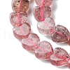 Natural Strawberry Quartz Beads Strands G-M403-A48-02-4
