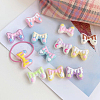 ANATTASOUL 14Pcs 7 Colors Plating Acrylic Beads OACR-AN0001-01-6