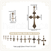 24Pcs Tibetan Style Alloy Pendant PALLOY-GA00004-2
