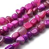Natural Agate Beads Strands G-RM241227-04-5