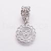 Alloy European Dangle Charms PALLOY-E436-B-P-2