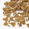 Polycotton(Polyester Cotton) Tassel Pendant Decorations FIND-S275-03G-2