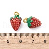 304 Stainless Steel Enamel Pendants STAS-B085-42G-03-3