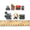 7Pcs 7 Style Retro Resin Display Decoration RESI-FS0001-47-5