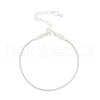 Brass Wheat Chains Bracelets BJEW-C085-02S-1