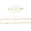 Brass Oval Link Chains CHC-M025-06G-2