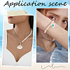 SUNNYCLUE 32Pcs 2 Colors Summer Beach Natural Shell Pendants FIND-SC0012-35-5