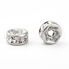 316 Surgical Stainless Steel Rhinestone Spacer Beads STAS-L285-001P-02-2