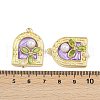 Alloy Enamel Pendants PALLOY-P311-01F-G-3