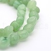 Natural Green Aventurine Bead Strands G-P070-05-1