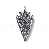 925 Sterling Silver Pendants STER-R001-03S-04-1