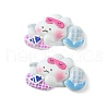 Opaque Cute Bunny Cabochons CRES-O006-14C-1