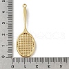 Alloy Sports Equipment Pendants PALLOY-R157-05G-04-3