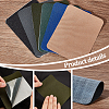 AHADERMAKER 30Pcs 6 Colors Cloth Iron on/Sew On Patches PATC-GA0001-37-3