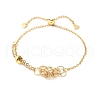   8Pcs 2 Style Adjustable 304 Stainless Steel Slider Bracelet Making AJEW-PH0011-83-2