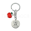 Stainless Steel & Alloy Enamel Keychain KEYC-YW00077-1
