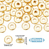 40Pcs Brass Spacer Beads KK-LP0001-13-2