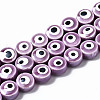 Handmade Porcelain Ceramic Beads Strands PORC-T006-04F-1