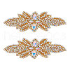 Flower Glass Hotfix Rhinestone FIND-WH0148-265A-01-1