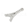 Rack Plating Alloy Micro Pave Rhinestone Pendants FIND-K020-08P-2