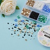 DIY Column Beads Bracelet Making Kit DIY-YW0004-78-6