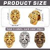   60Pcs 3 Colors Alloy European Beads FIND-PH0021-84-2