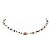 Natural Shell Necklaces for Women NJEW-JN04803-4