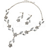 Alloy Rhinestone Jewelry Sets FS-WG30807-01-3