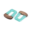 Resin & Wood Pendants WOOD-F015-11C-2