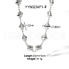 316L Surgical Stainless Steel Jewelry Link Chain Necklaces LZ7710-4-1