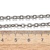 Non-Tarnish 304 Stainless Steel Cable Chain Necklaces X-NJEW-JN01471-4