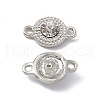 Alloy Crystal Rhinestone Connector Charms FIND-A024-17P-1