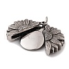 Openable 304 Stainless Steel Pendants STAS-K283-27AS-2