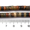 Natural Polychrome Jasper/Picasso Stone/Picasso Jasper Beads Strands G-Z006-C42-5