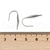 304 Stainless Steel Ear Wire Accessory X-STAS-Q336-12B-P-3