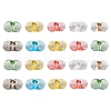 Czech Lampwork Beads/Gold Inlay Color LAMP-YW0001-09-1