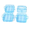 Rectangle Portable PP Plastic Detachable Storage Box CON-D007-02E-5