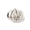 Tibetan Style Alloy European Beads TIBE-Q090-37AS-1