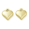 Opaque Plated Acrylic Pendants OACR-B032-01G-1