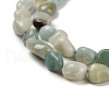Natural Flower Amazonite Beads Strands G-P497-01E-31-4