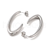 304 Stainless Steel Stud Earrings for Women EJEW-L272-019P-2
