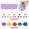 1800OPcs 10 Style Baking Paint Glass Seed Beads DIY-YW0005-93-2