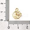 Brass Micro Pave Cubic Zirconia Pendants KK-K294-05G-3